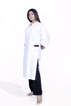 Side Placket Shirt & Straight Pant Co-Ord Set
