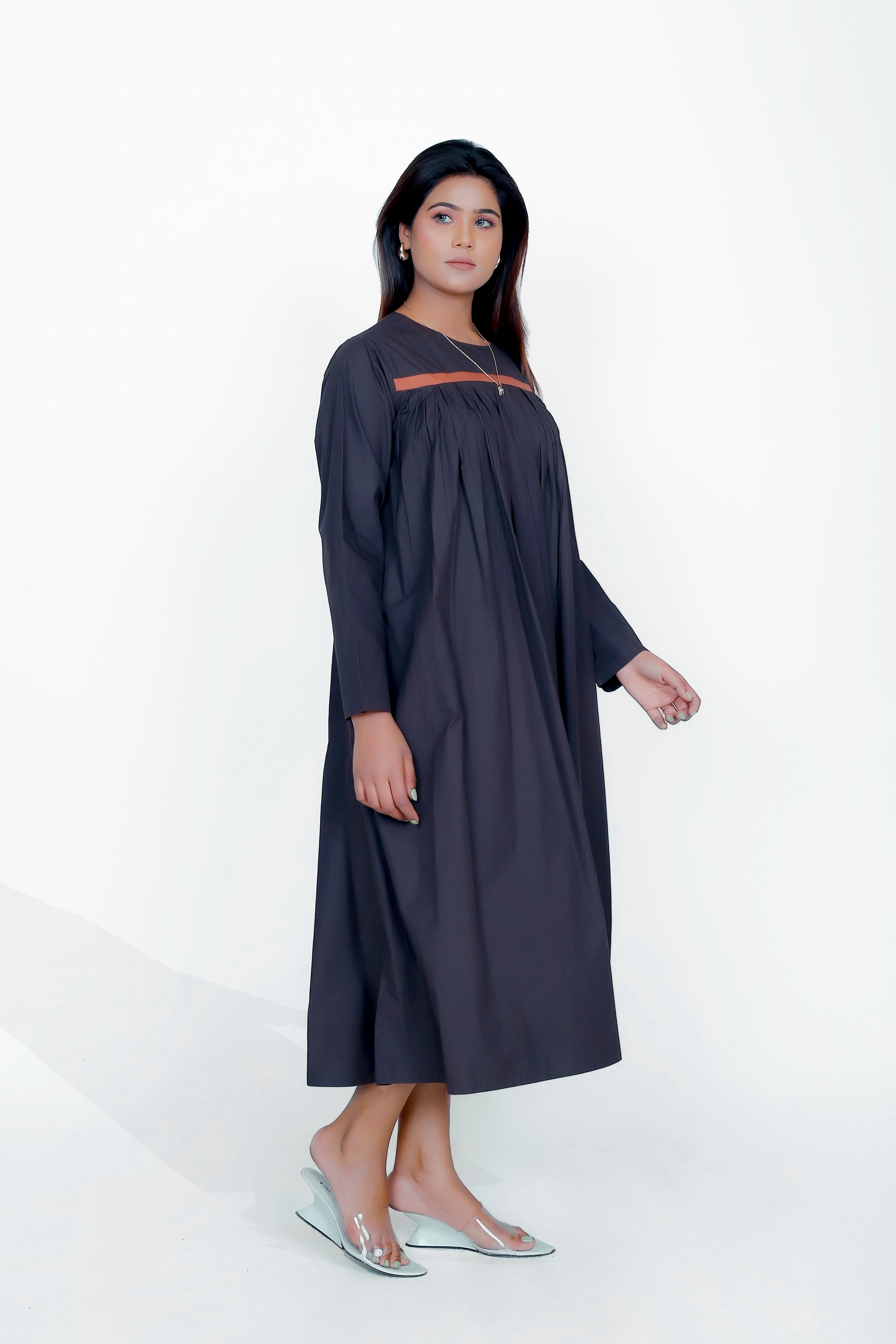 FRONT GATHER DRESS