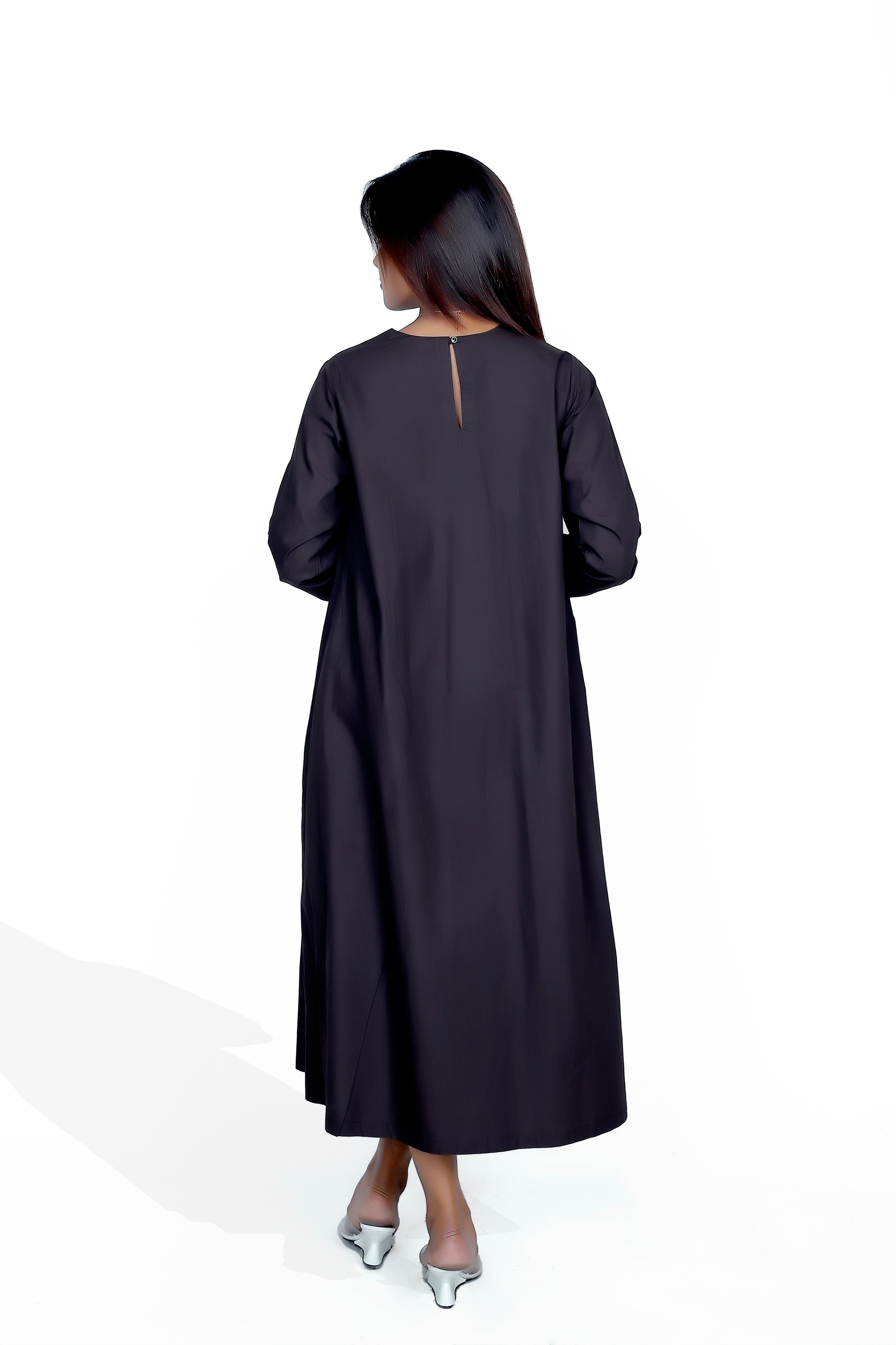 FRONT GATHER DRESS