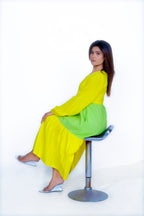 Panel Gather Dress