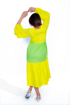 Panel Gather Dress