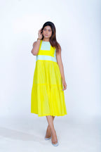 Patch Flare Dress