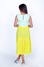 Patch Flare Dress