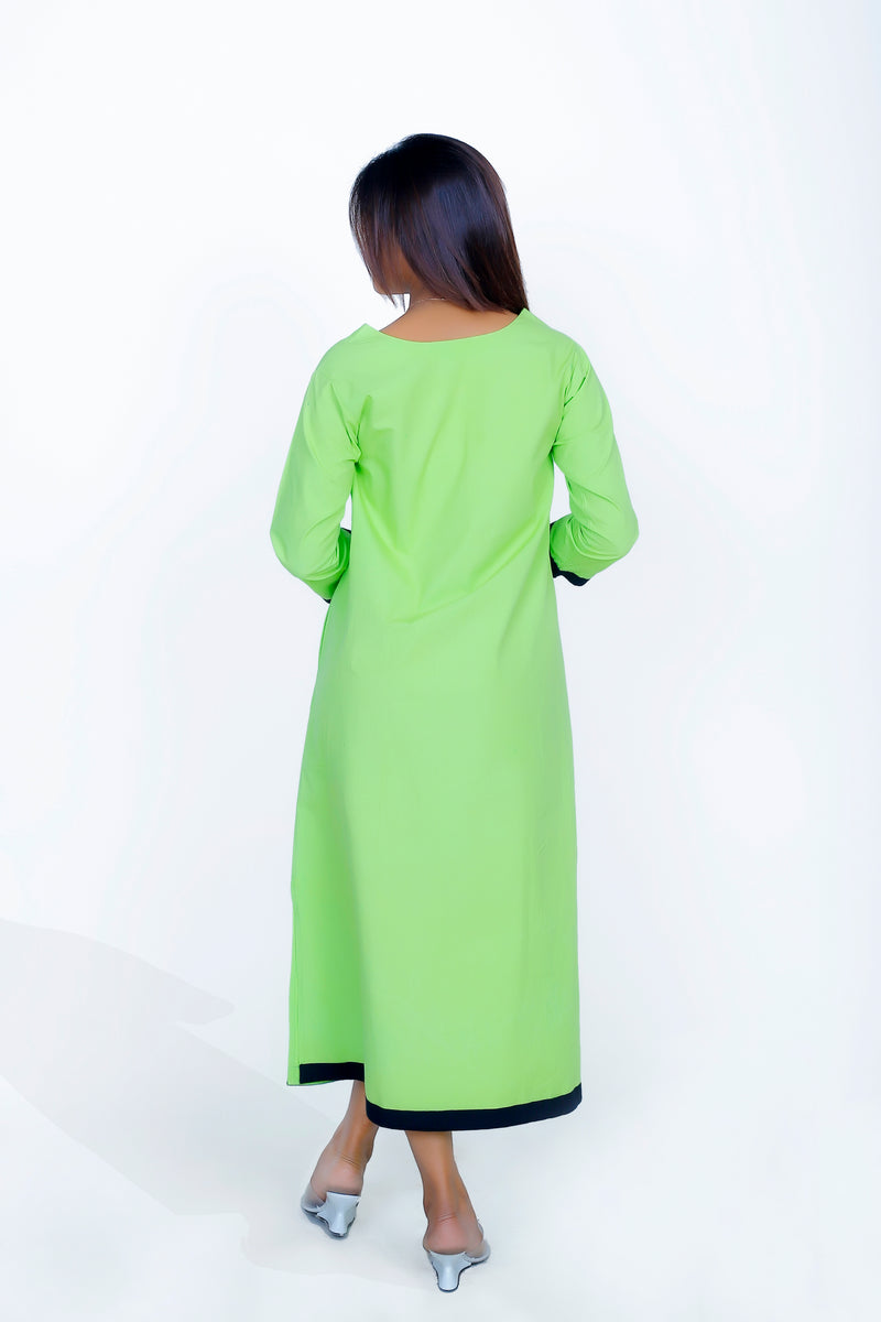 Front Piping Dress